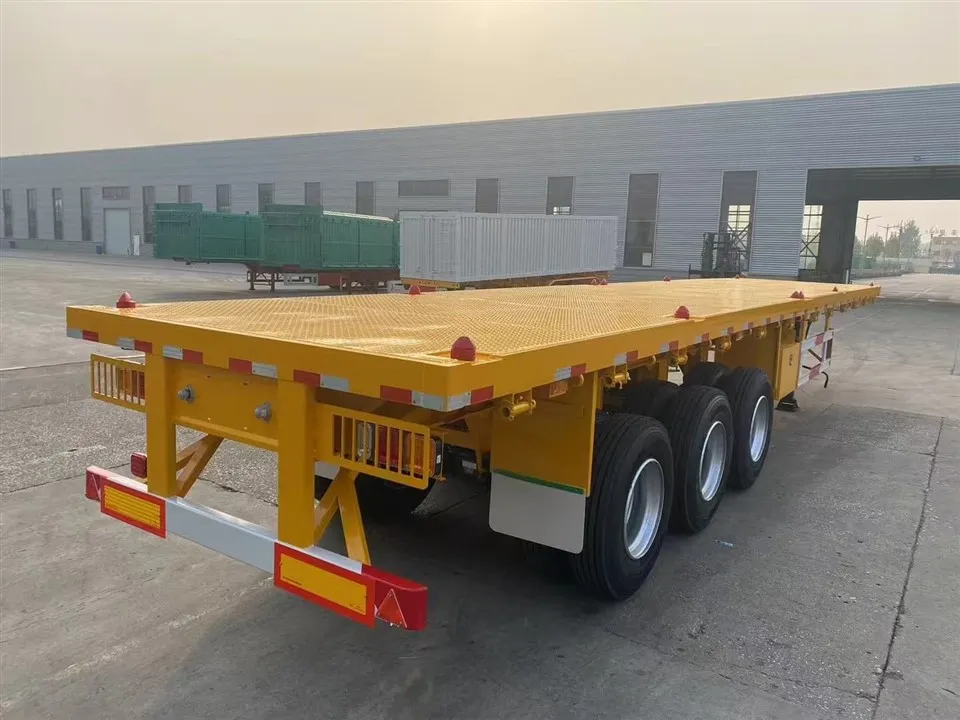 Factory Supply 40ft Flatbed Semi Trailer